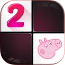 小猪佩奇钢琴方块