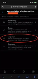 推特中文版app怎么设置成中文